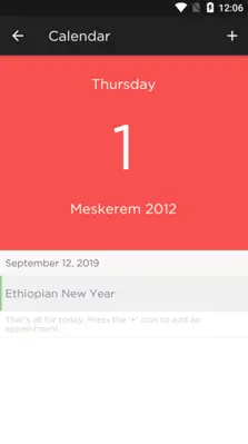 Calendar android App screenshot 3